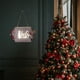 thumbnail image 5 of Placa de luces LED navideñas de madera, decoración, corona, adorno para ventana, letrero colgante 25x145x24 cm Estilo C, 5 of 9