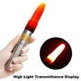 thumbnail image 5 of Uxcell Flashlight Diffuser Caps, 2 Pcs PC Plastic Wear Resistant Flashlight Signal Wand, Red, 5 of 5