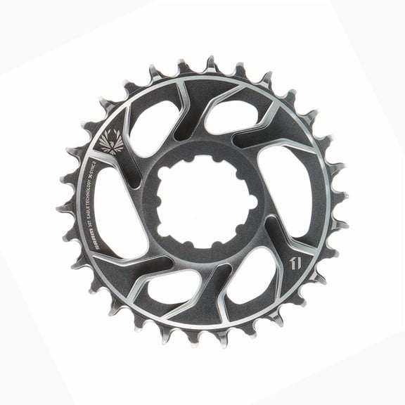 SRAM X-SYNC 2 X01 Eagle Polar Grey, Chainring, Teeth: 30, Speed: 12, BCD: Direct Mount, Single, Alloy, Offset 6mm, Grey