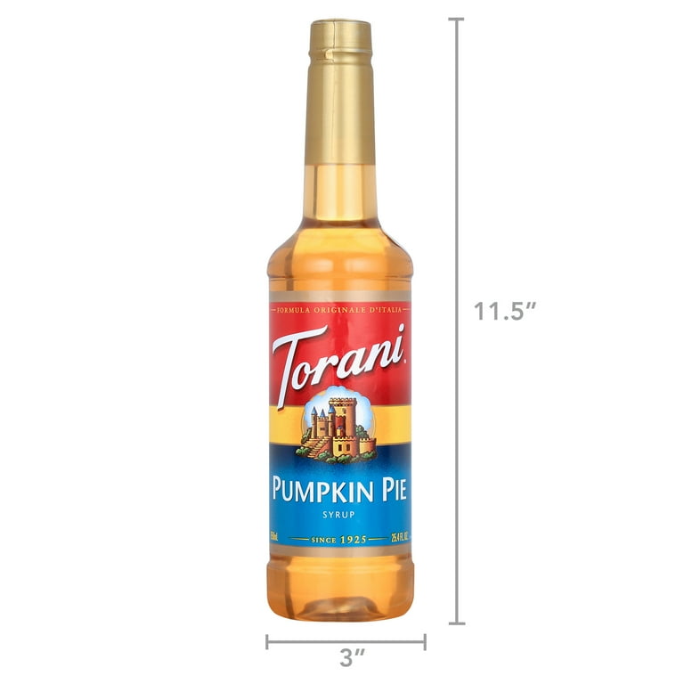 Torani Pumpkin Pie Syrup fl oz, Flavor D Pumpkin Spice for