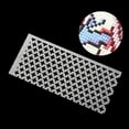 thumbnail image 3 of Yeacher Square Diamond Dot Drill Stainless Steel Ruler DIY Diamond Painting Tool, 3 of 6