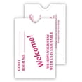 thumbnail image 2 of Hotel & Motel Keycard Envelope/Sleeve Welcome in Blue, 500 per case Blue, 2 of 2