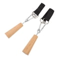 thumbnail image 1 of Pull Up Handles Grips, 1 Pair Muscle Building Wooden Pull Up Grips  For Workout For Gym, 1 of 8