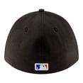thumbnail image 4 of Men's New Era  Black New York Mets Alternate Player Replica 39THIRTY M-Crown Flex Hat, 4 of 5