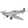 Authentic Models, Spitfire, Vintage Antique Aircraft - Silver Polished