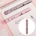 thumbnail image 4 of Cute Student Ruler cat pet paw-shaped Measuring Scale Clear Scale Accessories Gray, 4 of 8