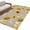 Khaki, variant on Brown Yellow Sunflower Area Rugs 2.7'x5', Washable Small Throw Rugs for Kitchen Bedroom, Summer Botanical Farmhouse Floral Indoor Outdoor Rug Non-Slip Low Pile Carpet Runner Reversible Floor Mats