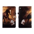 thumbnail image 4 of TPU Shell Case for Lenovo Smart Tab M8 (TB-8505FS) Brown Horse Slim PU Leather Folding Stand Cover with Auto Wake/Sleep for 8.0 Inch, 4 of 6