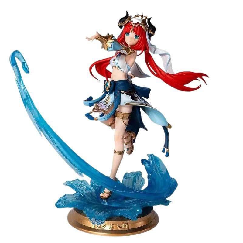 G-I Nilou 1/7 Figure PVC 27CM Anime Game Sumeru Character Desktop Ornaments Gift