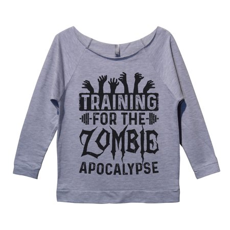 Womens The Walking Dead 3/4 Sleeve “Training For The Zombie Apocalypse