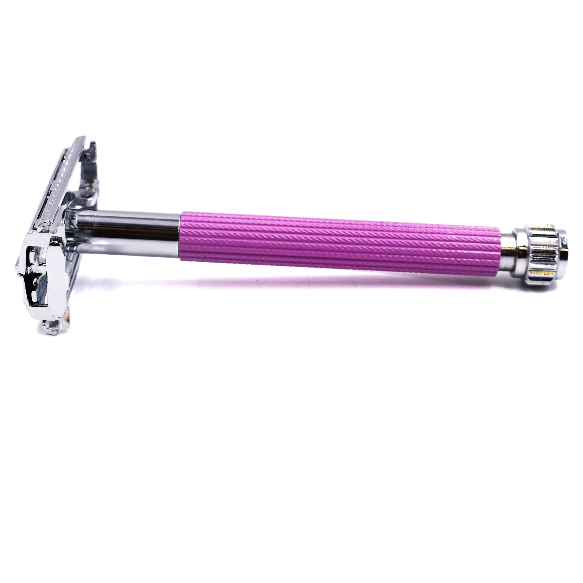 Parker 29L Women's Double Edge Butterfly Open Safety Razor (Lavender) & 5 Blades