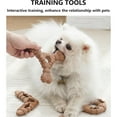 thumbnail image 2 of Dog Toys for Aggressive Chewers Puppy Teething Toys Dog Chew Bones Dog Toys to Keep Them Busy (Round), 2 of 8