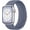 Blue-gray, variant on Braided Solo Loop Band Compatible with Apple Watch 38/40/41/42/44/45/46/49mm, Stretchy Nylon Sport Elastic Strap for iWatch Series 11 10 9 8 7 6 5 4 3 2 1 SE Ultra, for Men & Women