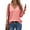 A-Coral, variant on UVN Womens Blouses Long Sleeve Crew Neck Shirts Button Up Pleated Dressy Casual Tunic Tops