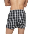 thumbnail image 2 of Men's Calvin Klein 3-pack Cotton Classics Woven Boxers Color: Black Patterned Size: S, 2 of 4