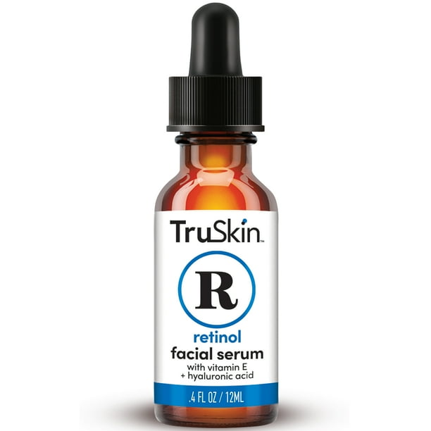 TruSkin Retinol Facial Serum with Vitamin E and Hyaluronic Acid, 0.4 fl