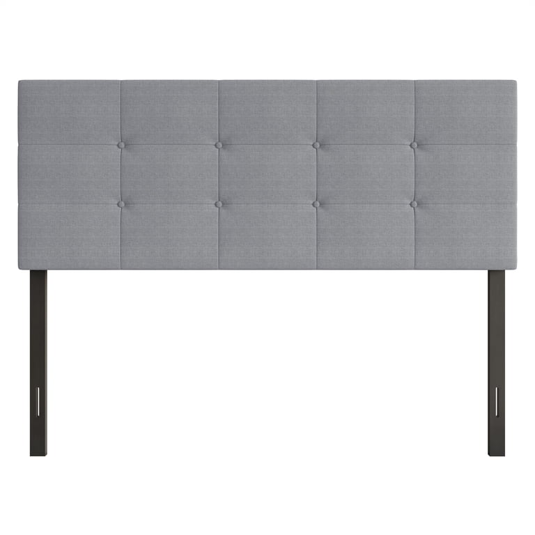 Home Design Gina Queen Tufted Upholstered Headboard photo 1