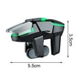 thumbnail image 3 of Jkung 2Pcs Mobile Game Controller Trigger Universal Easy to Install High Sensitive Shoot Aim Gaming Controller Gamepad Grip Joysticks, 3 of 8