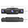 thumbnail image 3 of Agiufgs 4-Channel Dash Cam, 1080P HD Recording for Front/Rear/Left/Right Views, Complete Vehicle Surveillance System, 3 of 8