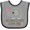 Heather and Black, variant on Inktastic My Nana and Papa Love Me Boys or Girls Baby Bib