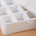 thumbnail image 3 of Paint Palette Paint Mixing Trays Watercolor Draw Pigment Box Holder Oil Paint Paints Tins Box 24Grid, 3 of 9