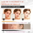 thumbnail image 2 of Luz de Anillo 128 LED para Celular Blanco, 3 Modos y Brillo Regulable, 2500K-9900K Recargable Magnética, Clip para Selfie y Fotografía Profesional, 2 of 7