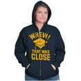 thumbnail image 4 of High School College Graduate Funny Zip Up Hoodie Men's Women's Brisco Brands S, 4 of 6