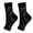 Black, variant on Dengjunhu Sports Socks Moisture-wicking Fabric Sweat Absorption Ankle Protection Anti-fatigue Compression Socks Foot Fitness Supply