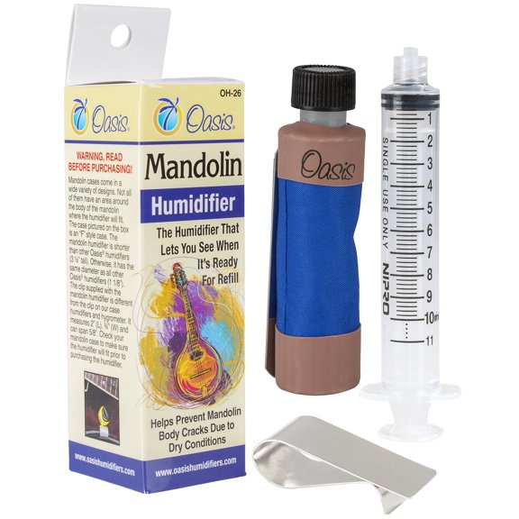 O Oasis Humidifier for Acoustic Guitars Mandolin