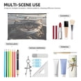 thumbnail image 4 of Cauagu Pilot Cat In Vintage Plane for Tyvek Makeup Bag,Reusable Travel Cosmetic Bag Women Organizer Toiletry Bag Birthday,Gifts for Women Girlfriend Mom Teacher 6.5’’*8.9’’, 4 of 7