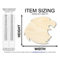 thumbnail image 2 of Unfinished Wood Falcon Mascot Shape | DIY Craft Cutout | up to 46" DIY 36" / 1/2", 2 of 3