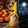 thumbnail image 6 of Euahivb Halloween Gnome Plush Figurine Faceless Doll with White Beard and Star Pattern Body for Spooky Party Tabletop Shelf Mantel Decor, Fall Home Decor, 6 of 6