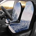 thumbnail image 2 of ABPHQTO Juego de 2 fundas para asientos de coche Fantastic Forest Universal Auto Asientos delanteros Protector para coche, SUV Sedan, camión, 2 of 3