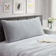 thumbnail image 1 of Metallic Silver Plush Body Pillow, 1 of 3