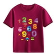 thumbnail image 3 of XQYLOS Kids Number Day 2025 T-Shirt School Math Day Top Colorful Tee for Math Lovers Educational Shirt STEM Learning Activity Youth Academic, 3 of 5