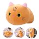 thumbnail image 3 of Almohada de sofá de peluche de gato perfecl 35cm Marrón, 3 of 8