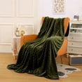 thumbnail image 4 of BIZHUA Simple&Opulence Throw Blanket for Couch Blankets for Women 100 Cm Cozy Lightweight Fleece Blanket for Home Decor, 1 Blanket, 4 of 6