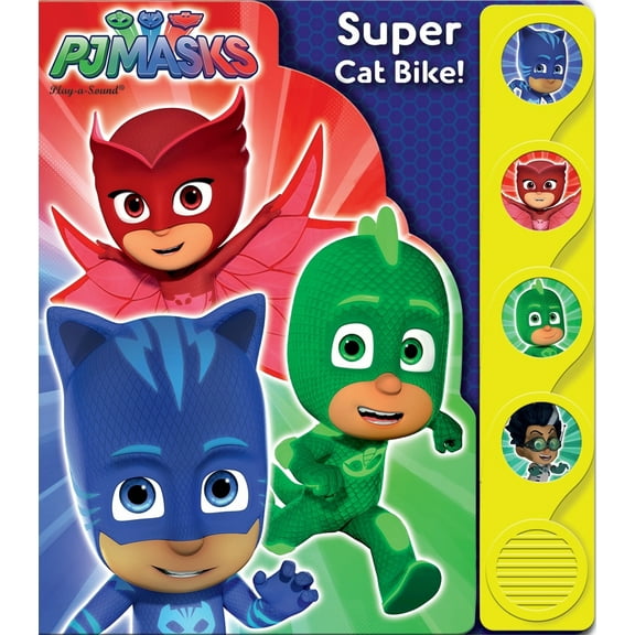 Pre-Owned Pj Masks: Super Cat Bike! Sound Book [With Battery] (Board book) 1503724131 9781503724136