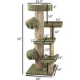 thumbnail image 3 of New Cat Condos Cat Tree Scratcher - Unique Condo for Large Cats - Modern Design, Handcrafted in USA, 3 of 6