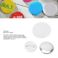thumbnail image 4 of 100 Sets Button Supplies,Round Badge Blank Button Pins Includes Plastic Button Metal CoverClear Film and Blank Pape, 4 of 7