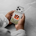 thumbnail image 5 of Cincinnati Bengals Linen Logo iPhone Glitter Case, 5 of 6
