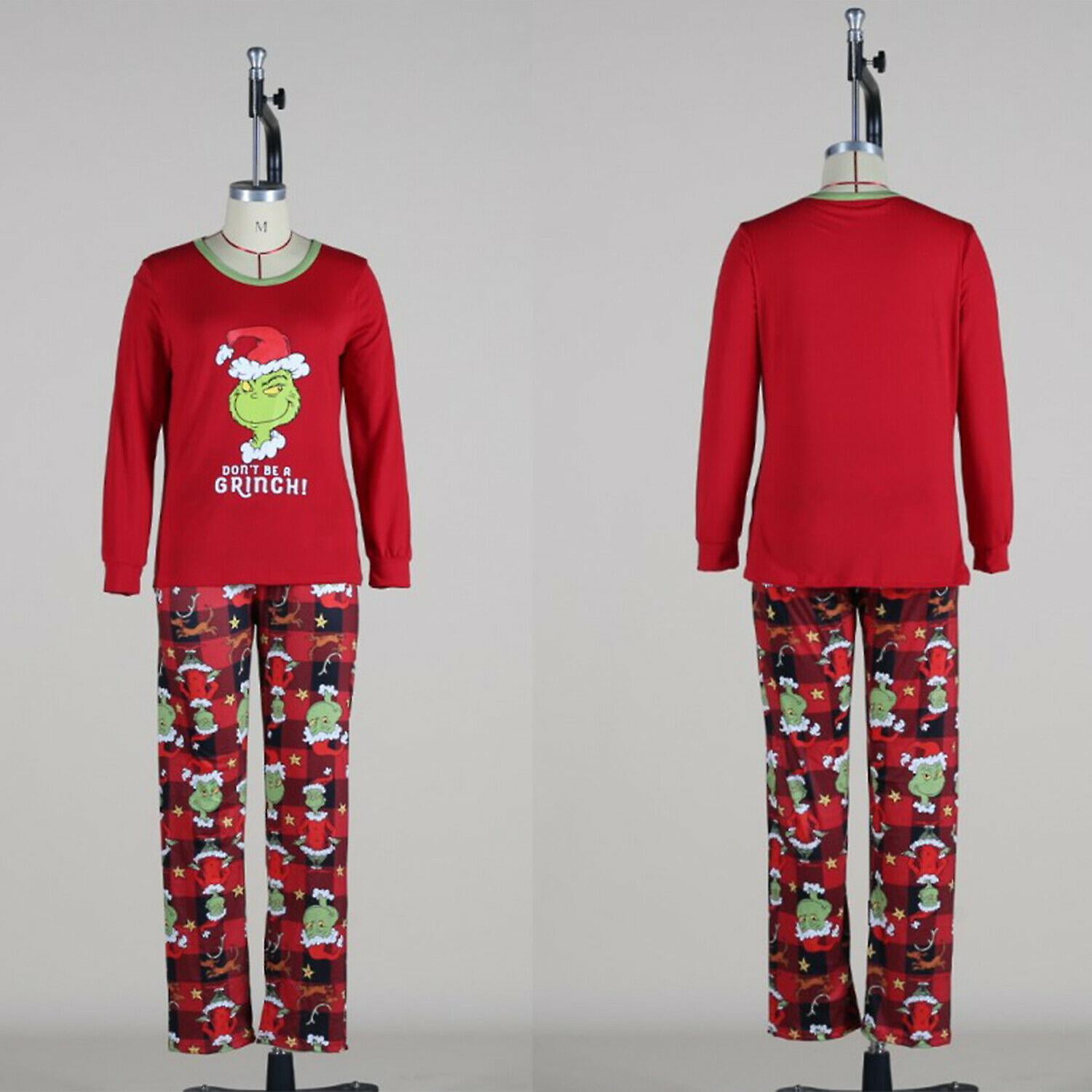 Family grinch pajamas walmart sale