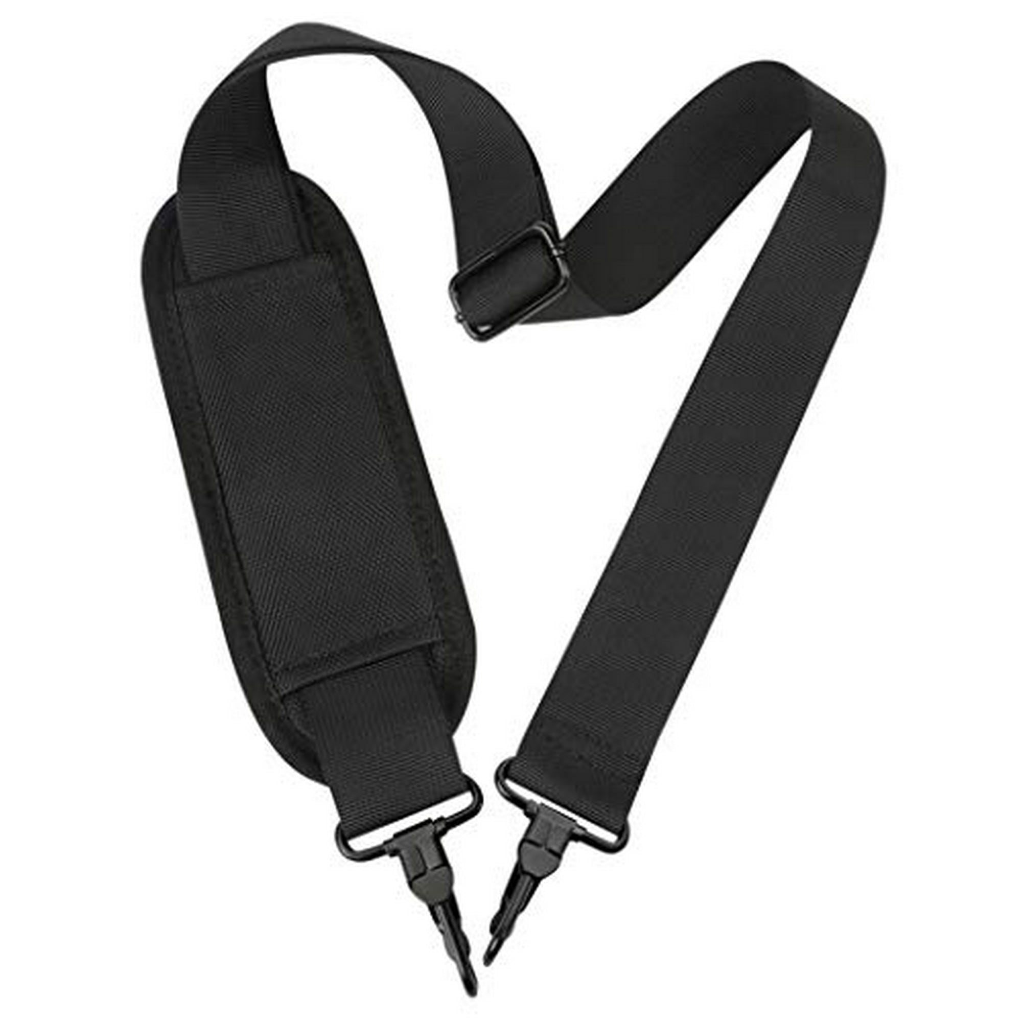 Shoulder Strap 52 Universal Replacement Laptop Shoulder Strap Luggage Duffel Bag Strap Adjustable Comfortable Belt with Metal Hooks for Briefcase