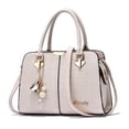 thumbnail image 1 of Bolso de mano para mujer, bolso de hombro, bolso de hombro para mujer, bolso de mano, bolso de viaje, correa para el hombro, bolso de noche, bolso de ciudad, impermeable, cuero de PU, rojo, 1 of 6