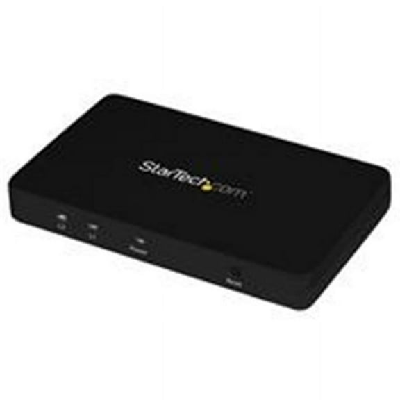 StarTech.com ST122HD4K 4K HDMI 2 Port 1 x 2 HDMI Video Splitter with Solid Aluminum Housing