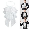 thumbnail image 2 of Elegant Choker Collar Jabot False Collar Neck Decorative Accessory Neckpiece For Formal Evening Gown Costume Enhancer, 2 of 9