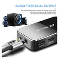 thumbnail image 3 of Commutateur Vidéo 4K HD à 4 Ports, Concentrateur Multimédia Extracteur Intelligent, 3 of 6