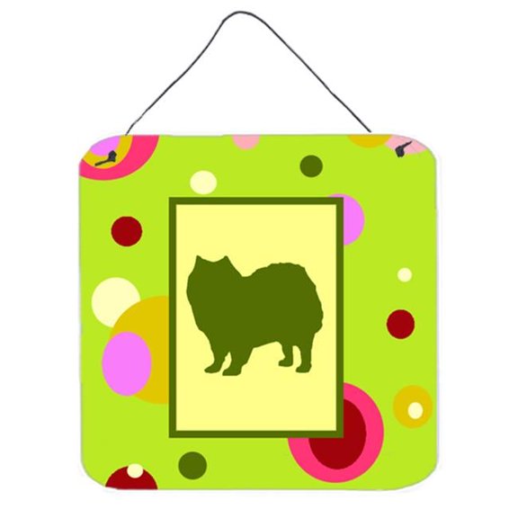 American Eskimo Aluminium Metal Wall Or Door Hanging Prints