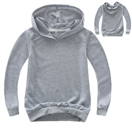 

Juebong Baby Boys Girls Coats Clearance Toddlers Kids Baby Boys Girls Hooded Solid Thick Coat Sweatshirt Pullover