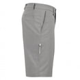 thumbnail image 3 of Golfino The Birdie Bermuda Men's techno stretch sun protection golf shorts in regular fit (Silver Light Gray / XXL), 3 of 3